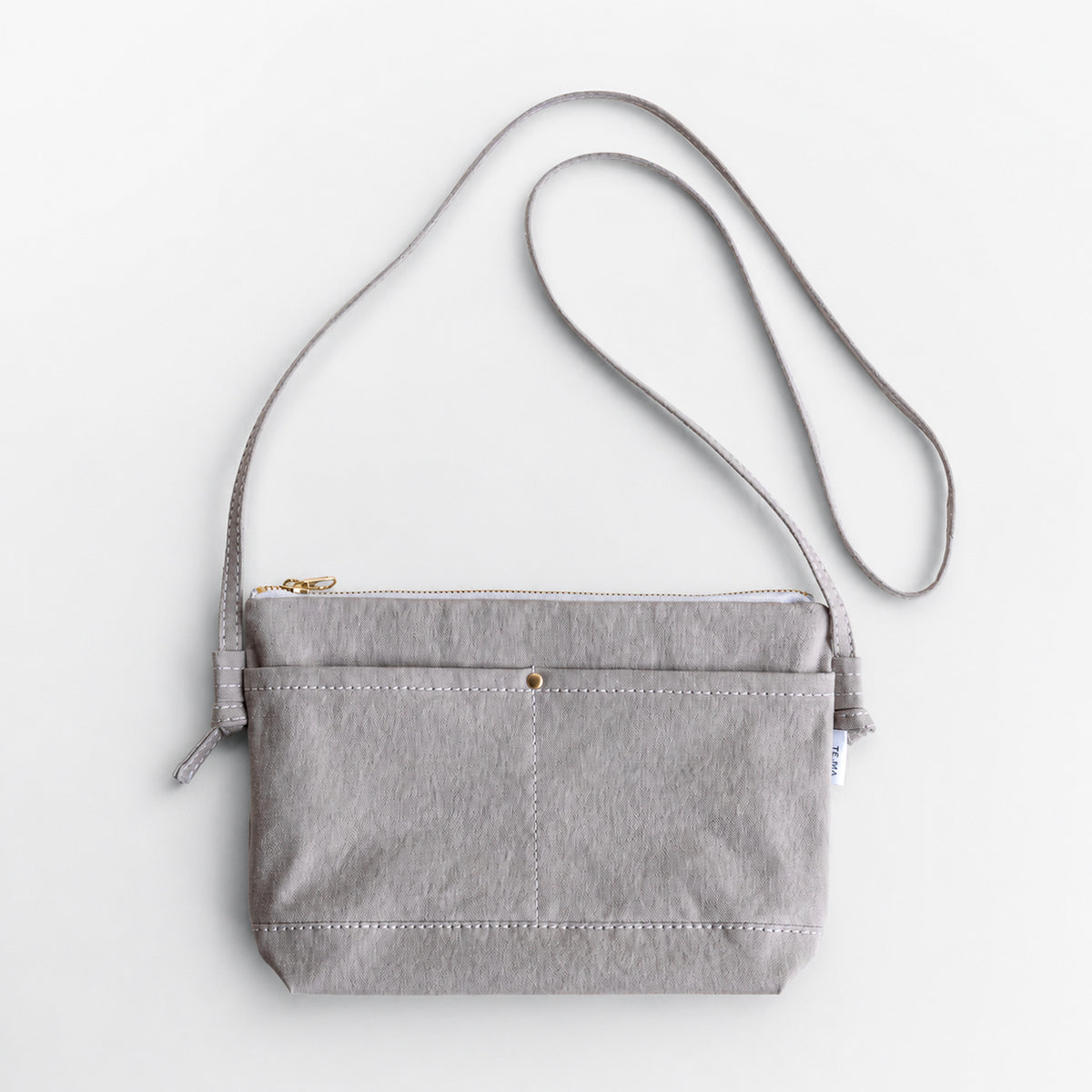 CANVAS POUCH - gray -