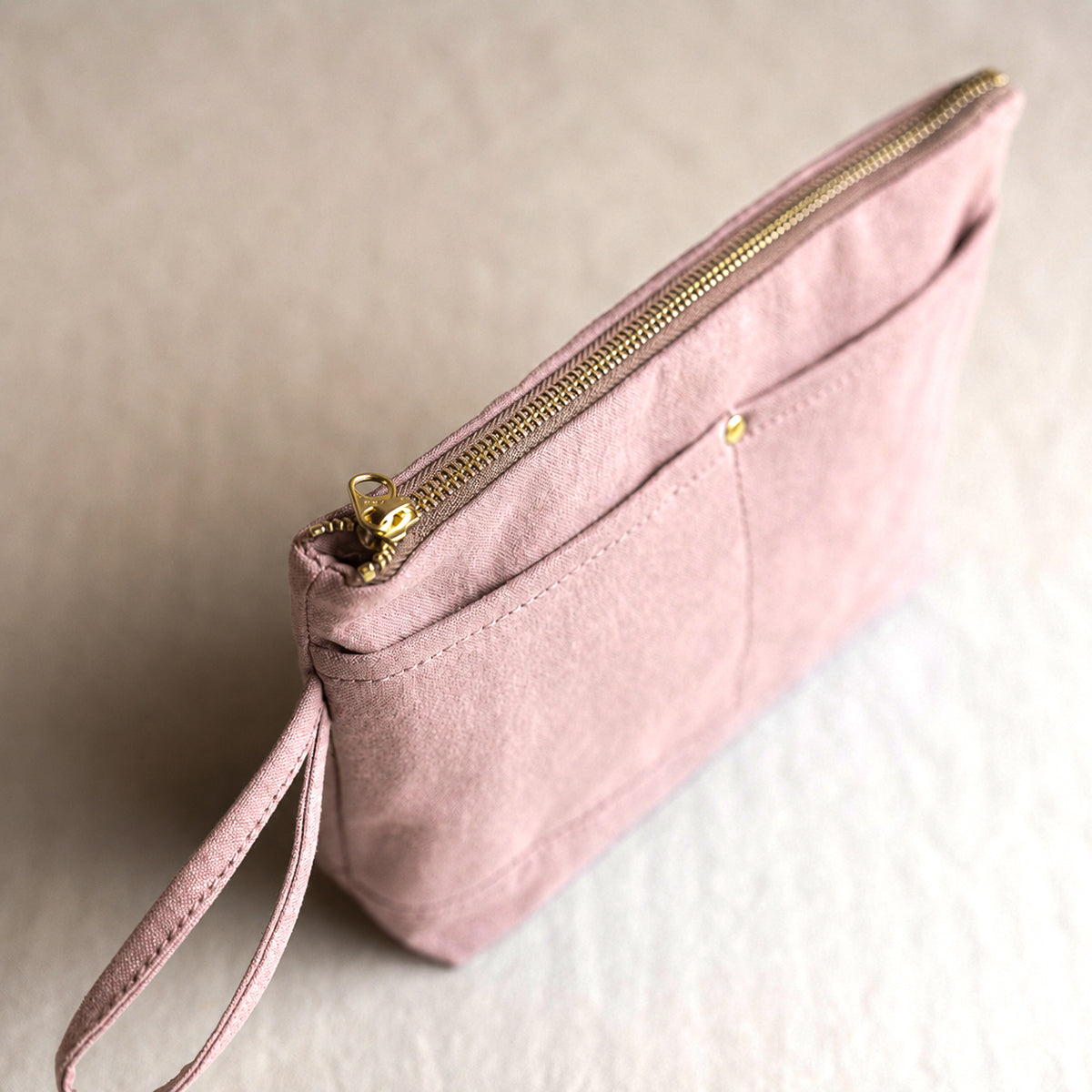 CANVAS POUCH - pink -