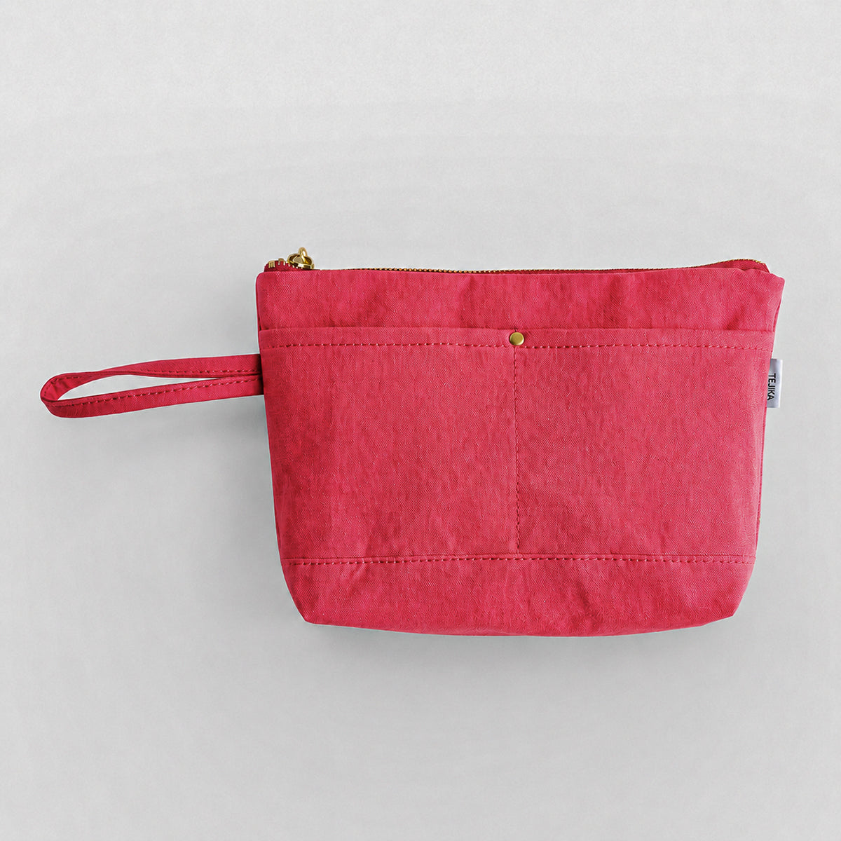 CANVAS POUCH - red -