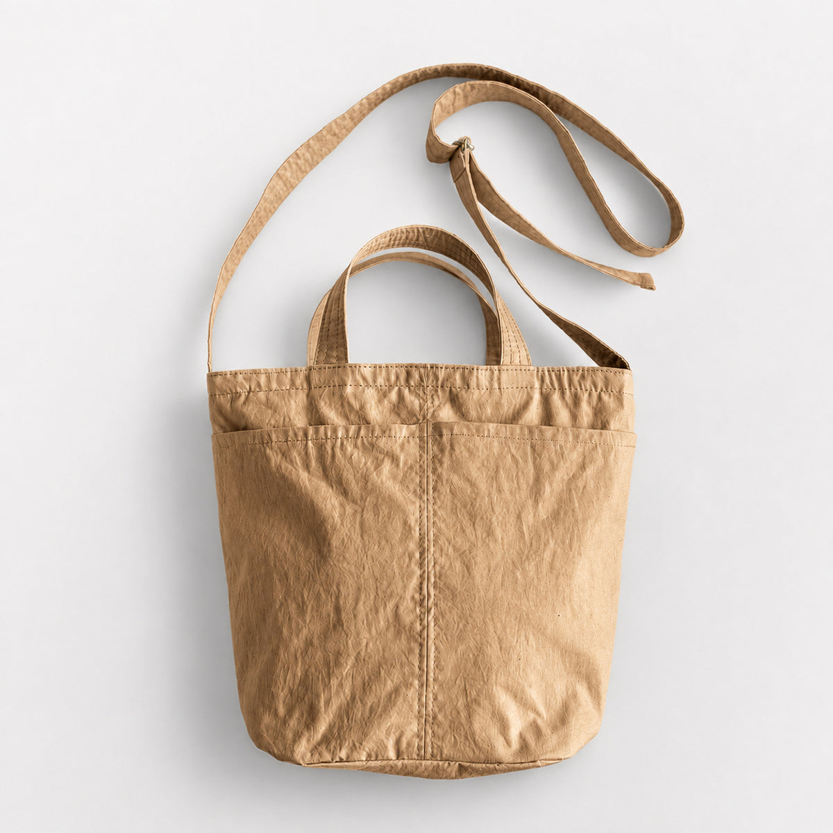 C/N bucket tote - mocha beige -