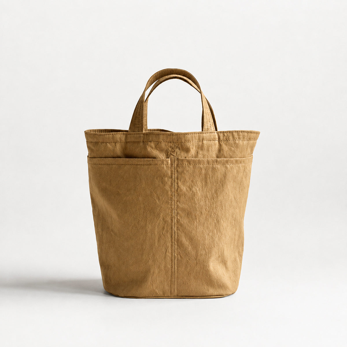C/N bucket tote - mocha brown -