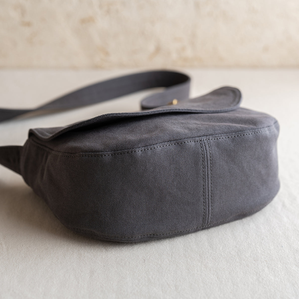 FLAP SHOULDER - charcoal gray -