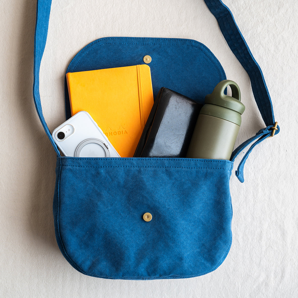 FLAP SHOULDER - indigoblue -