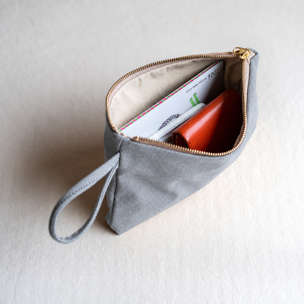 FLAT POUCH - lightgray -