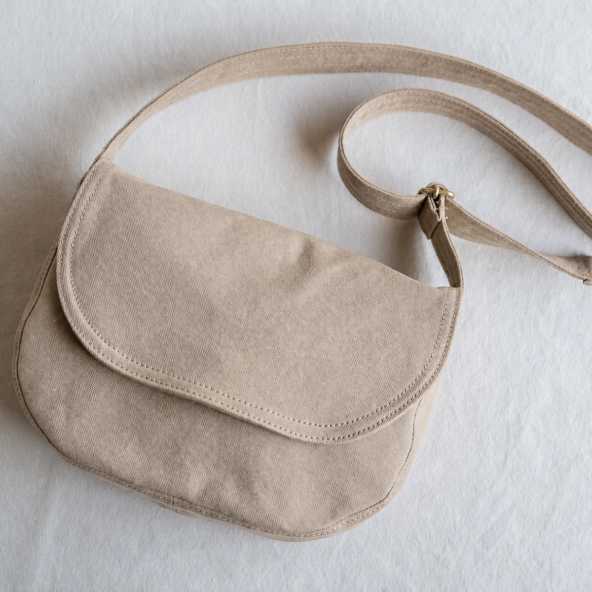 FLAP SHOULDER - beige -