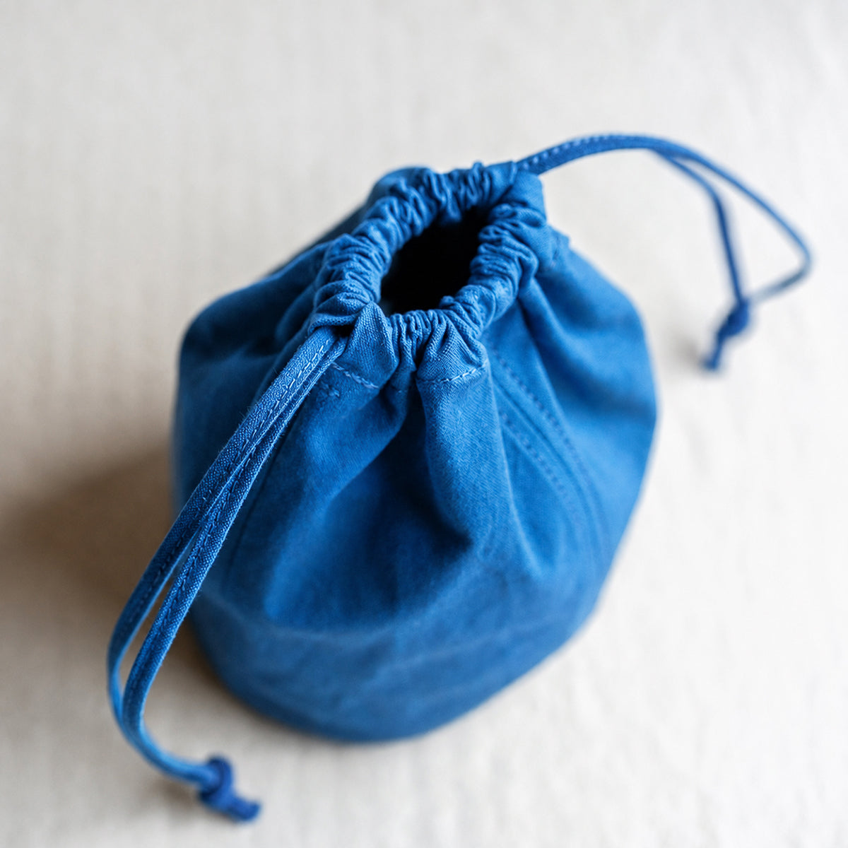 KINCHAKU POUCH - blue -