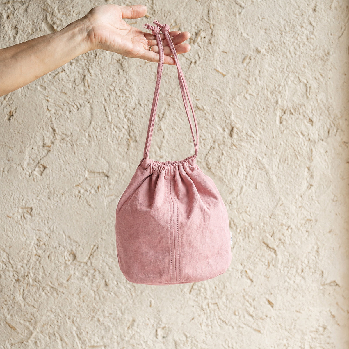KINCHAKU POUCH - pink -