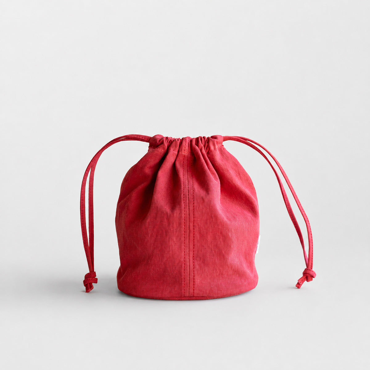 KINCHAKU POUCH - red -