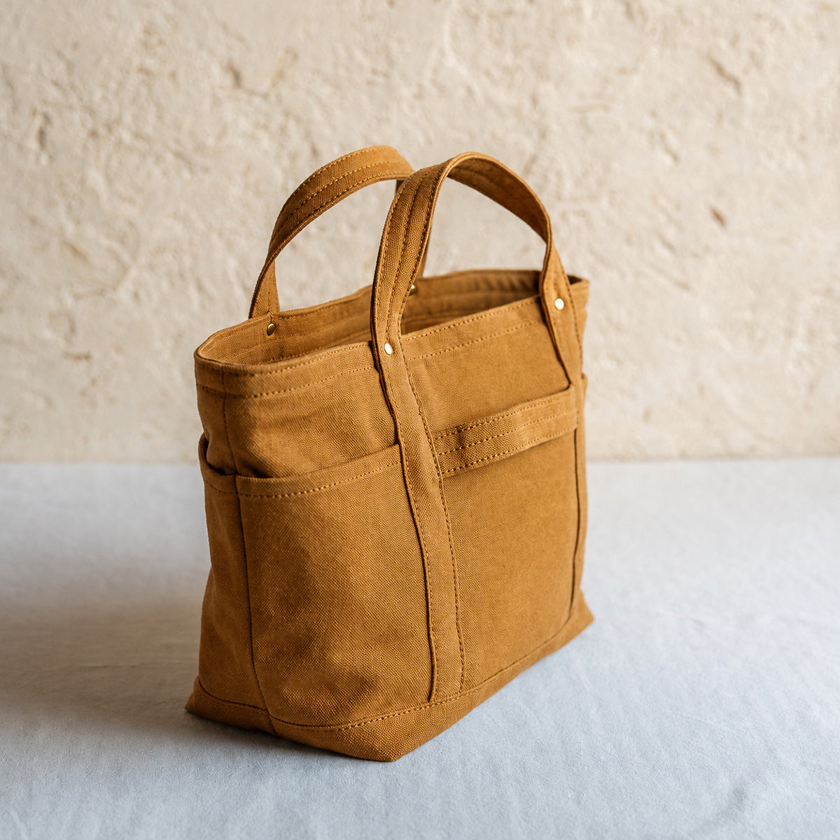 MINI TOOL TOTE - camel -