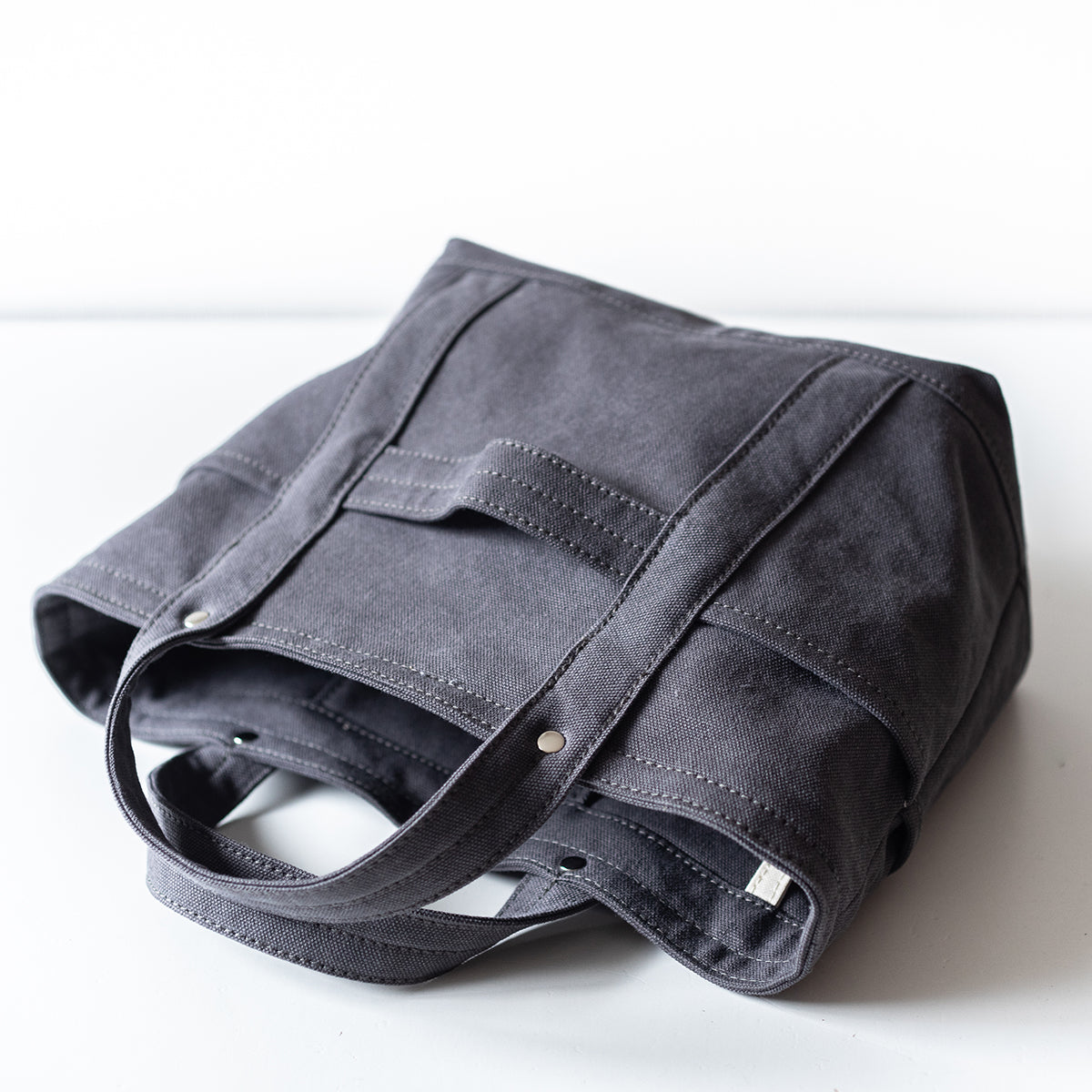 MINI TOOL TOTE - charcoal gray -