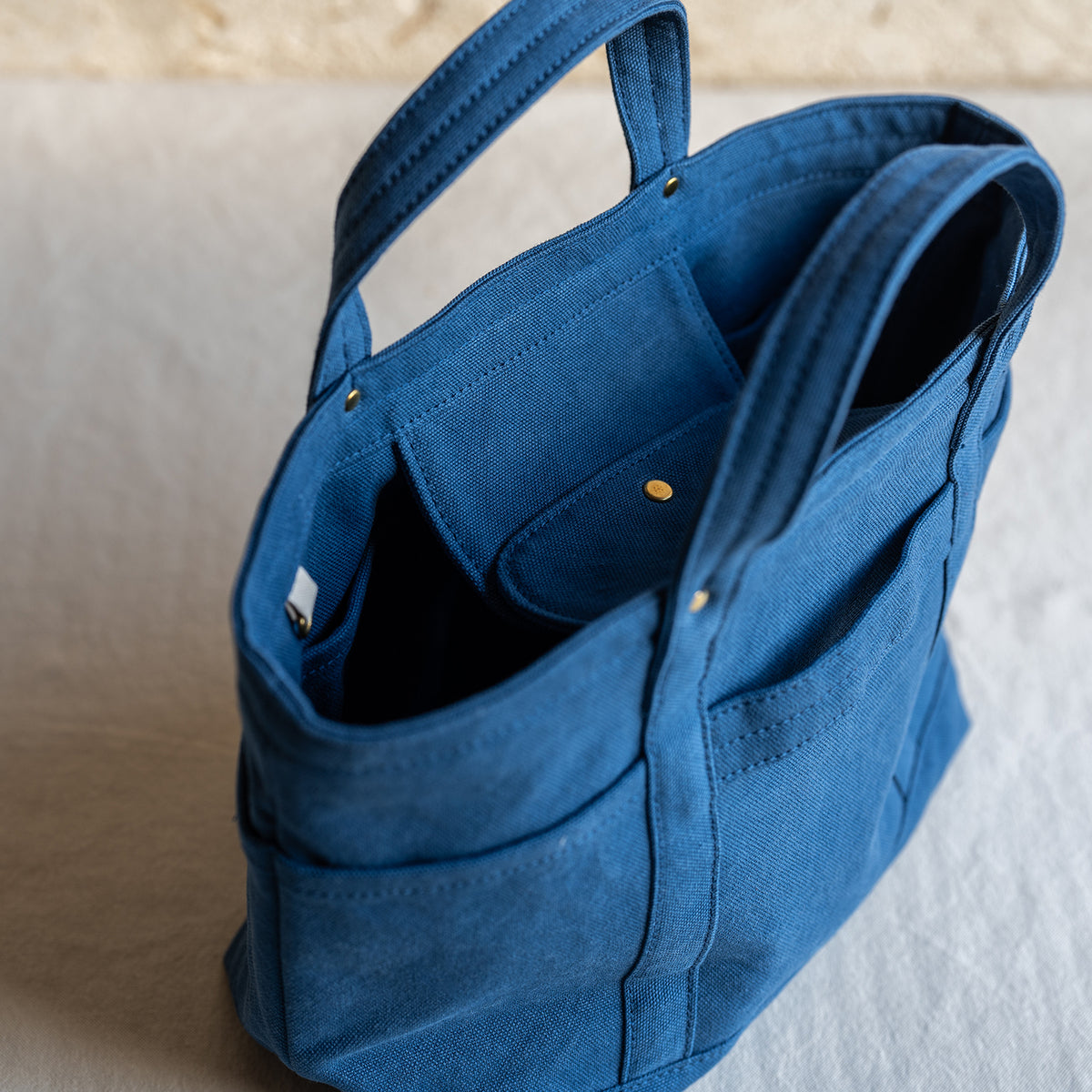MINI TOOL TOTE - indigoblue -