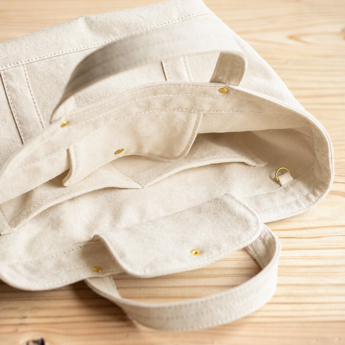 MINI TOOL TOTE - ivory -