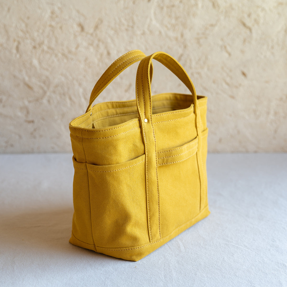 MINI TOOL TOTE - mustard -