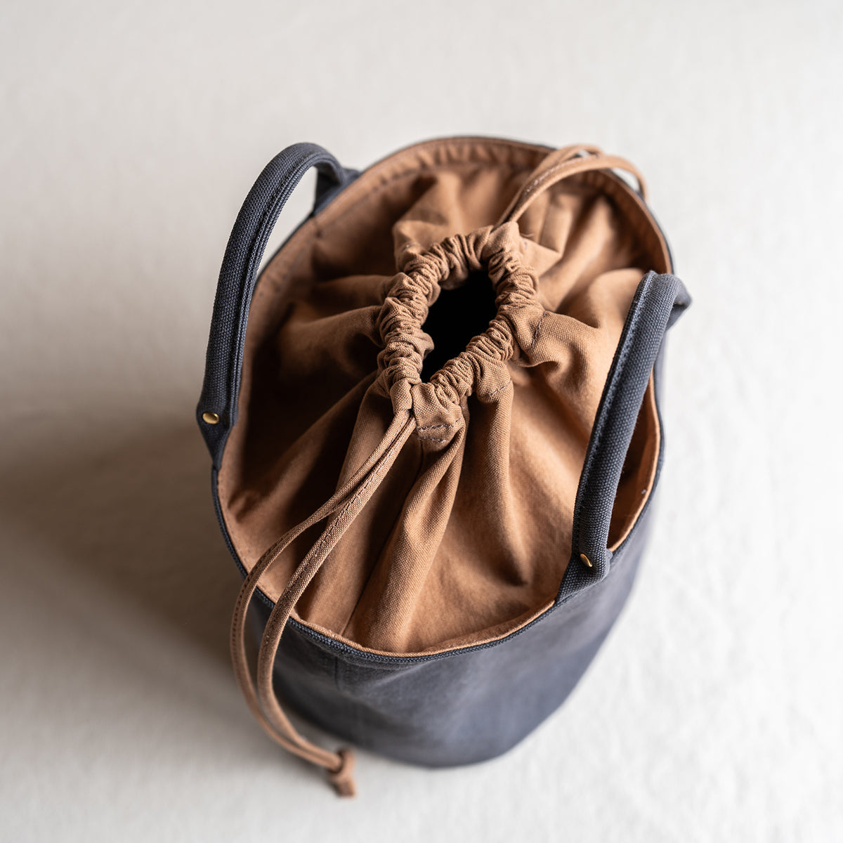 MINI TOTE - charcoal gray -