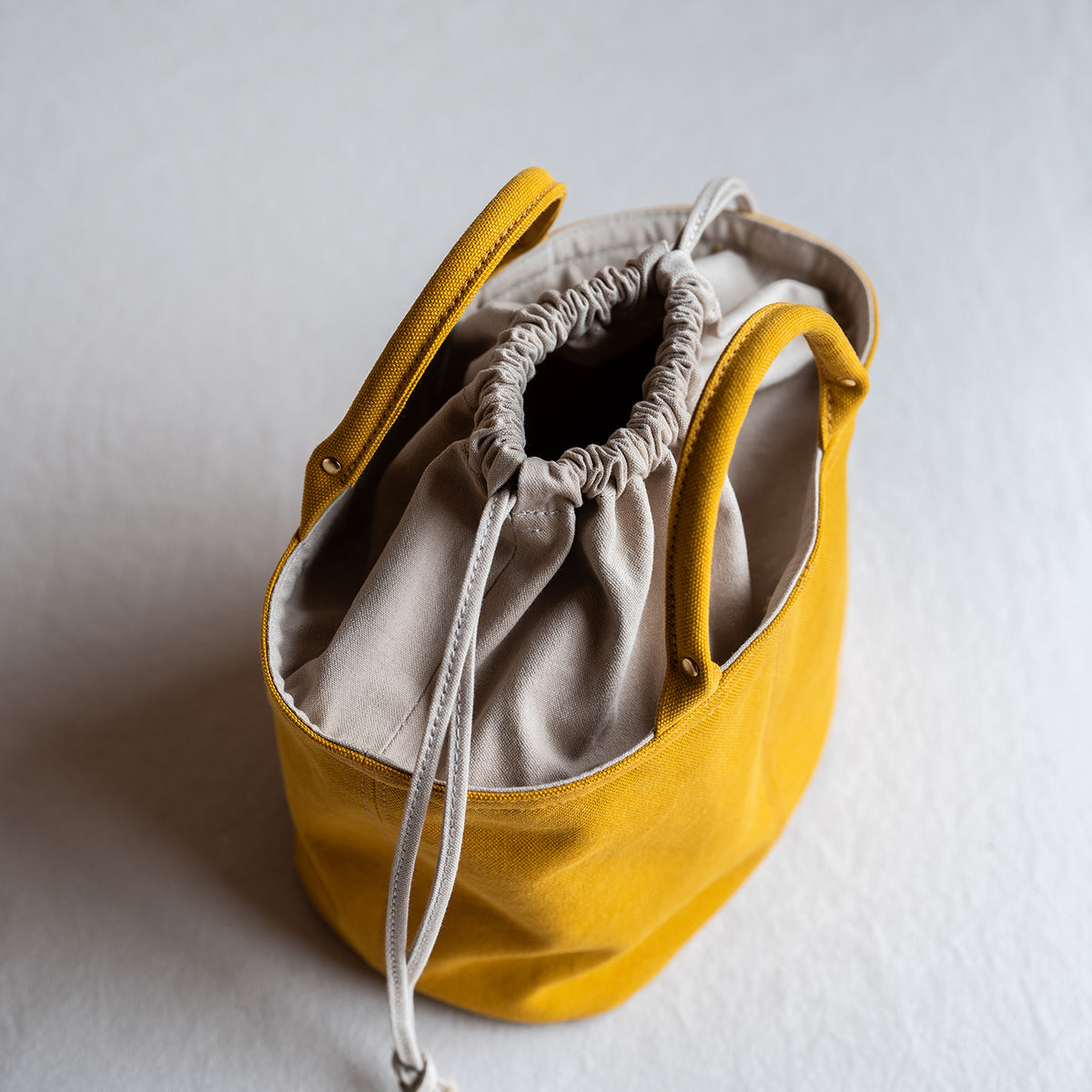 MINI TOTE - mustard -