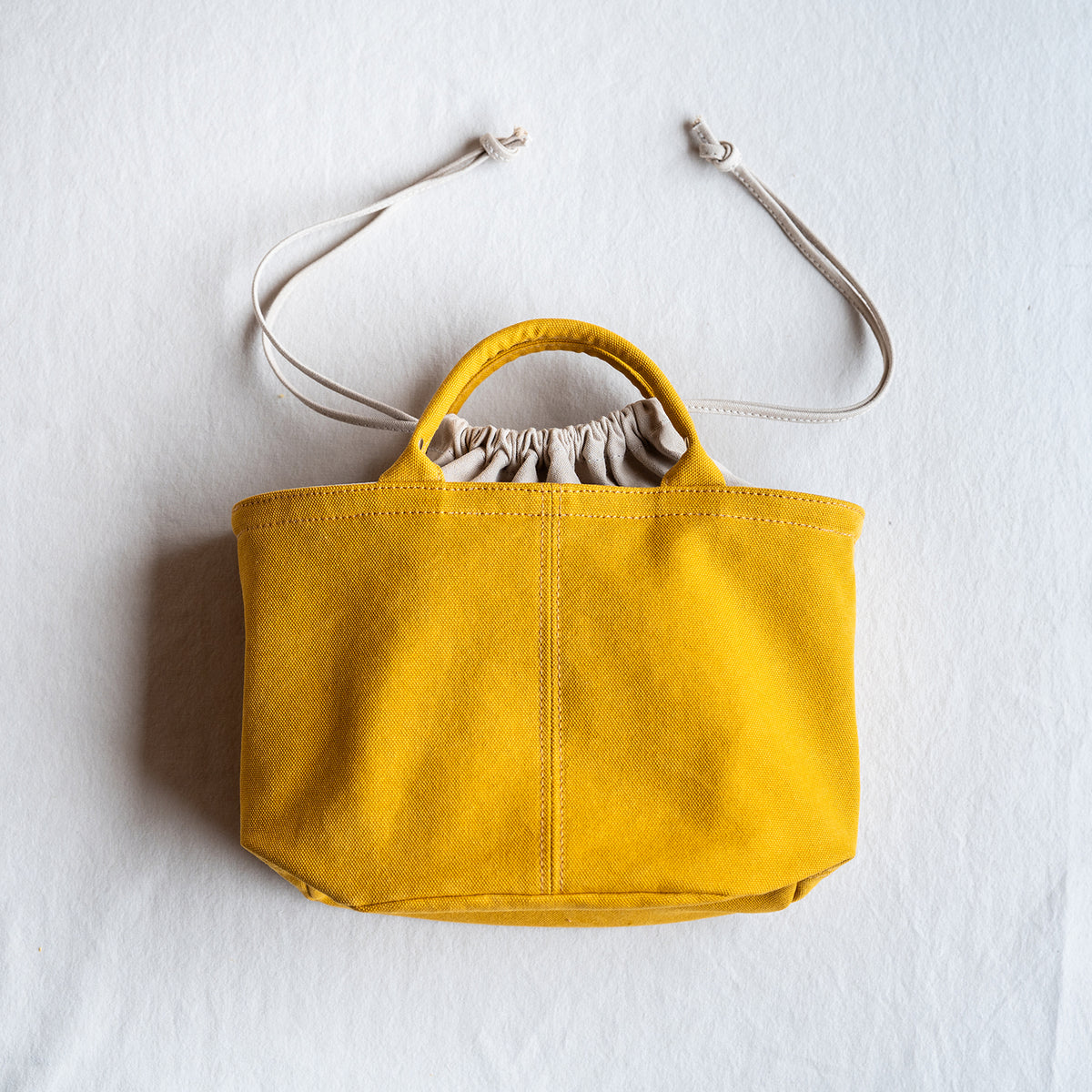 MINI TOTE - mustard -