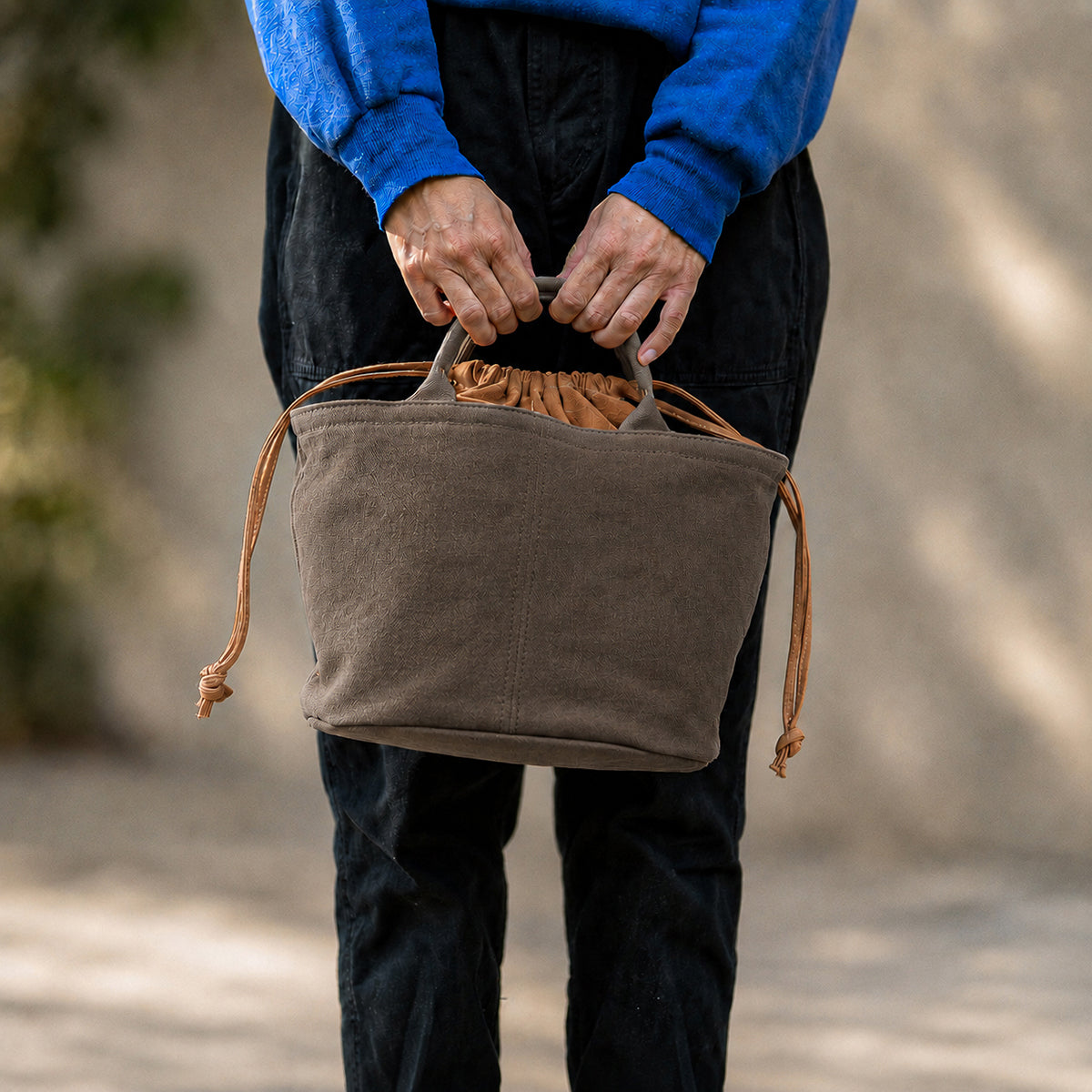 MINI TOTE - oldkhaki -