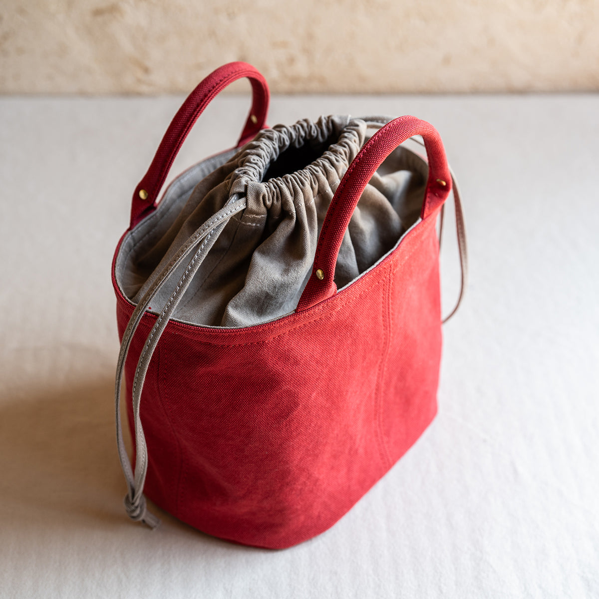MINI TOTE - red -