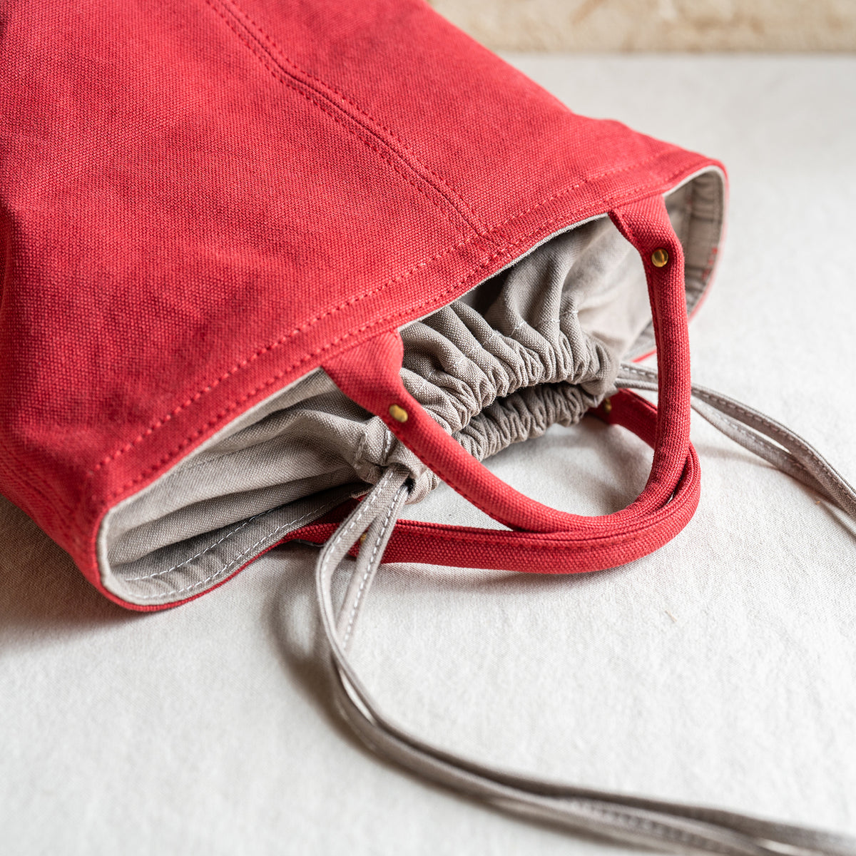 MINI TOTE - red -