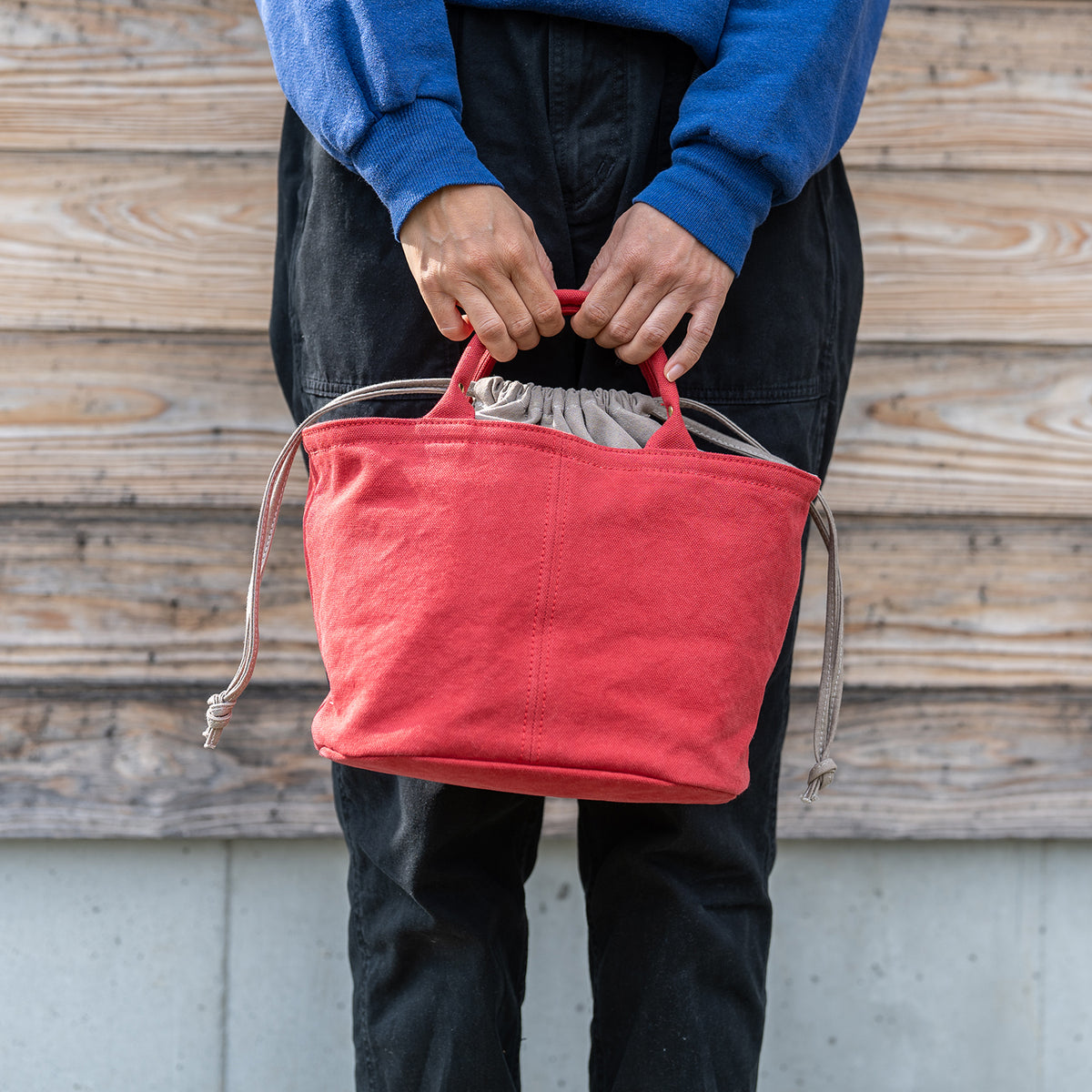 MINI TOTE - red -