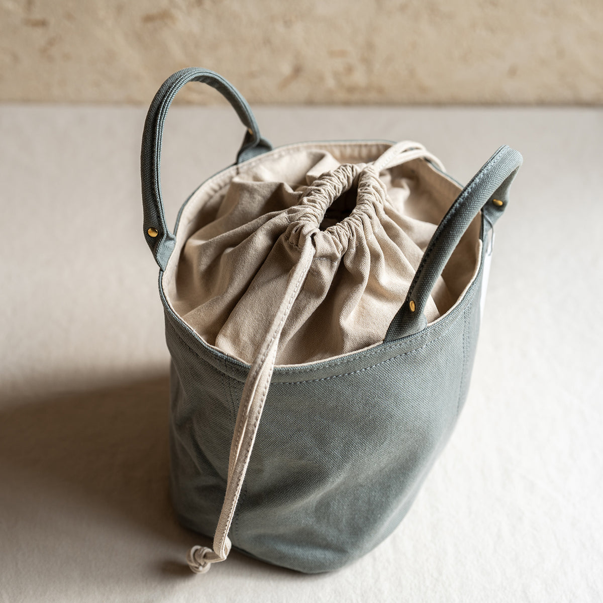 MINI TOTE - sage -