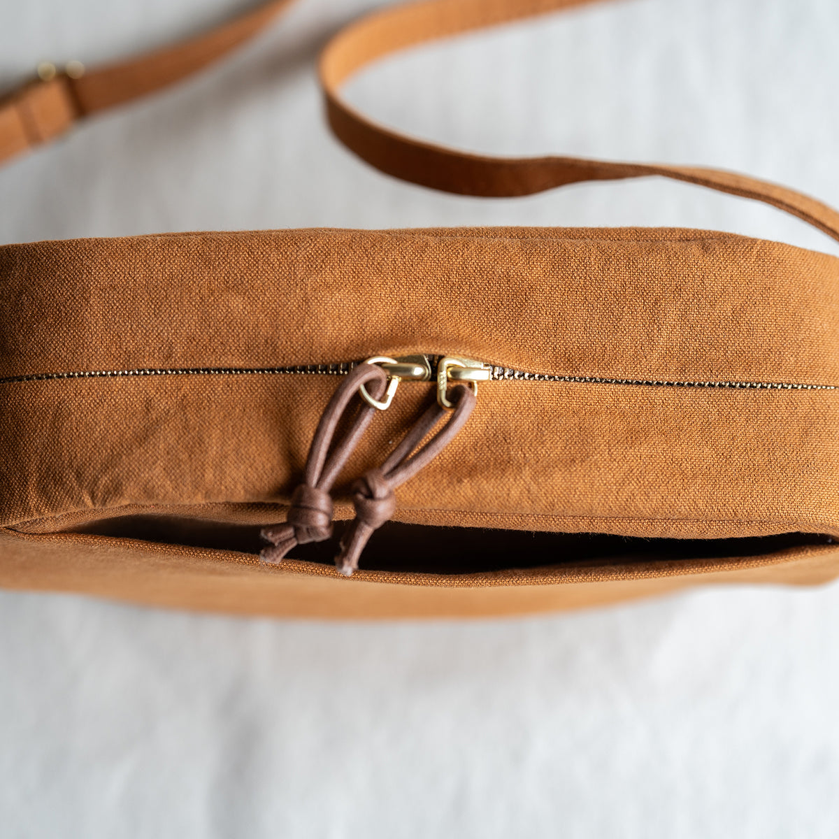 NEW POCHETTE - camel -