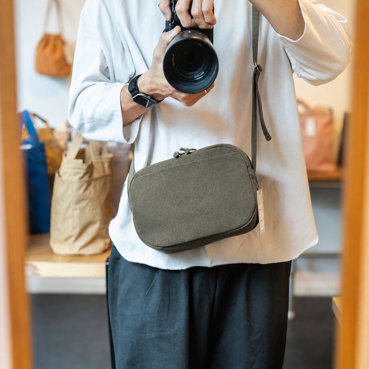 NEW POCHETTE - khaki -