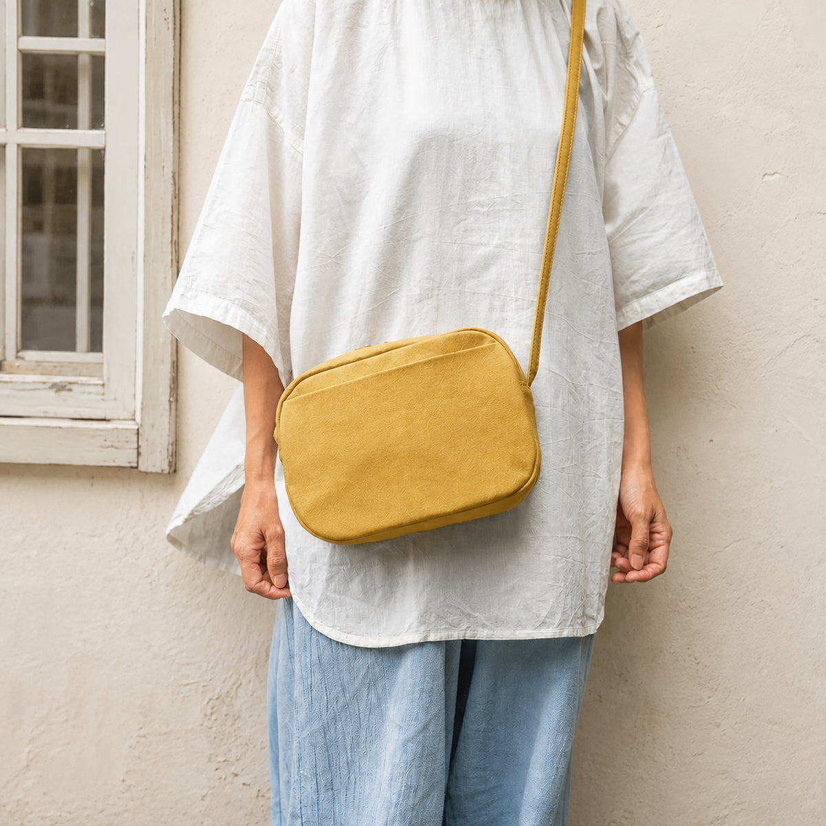 NEW POCHETTE - mustard -