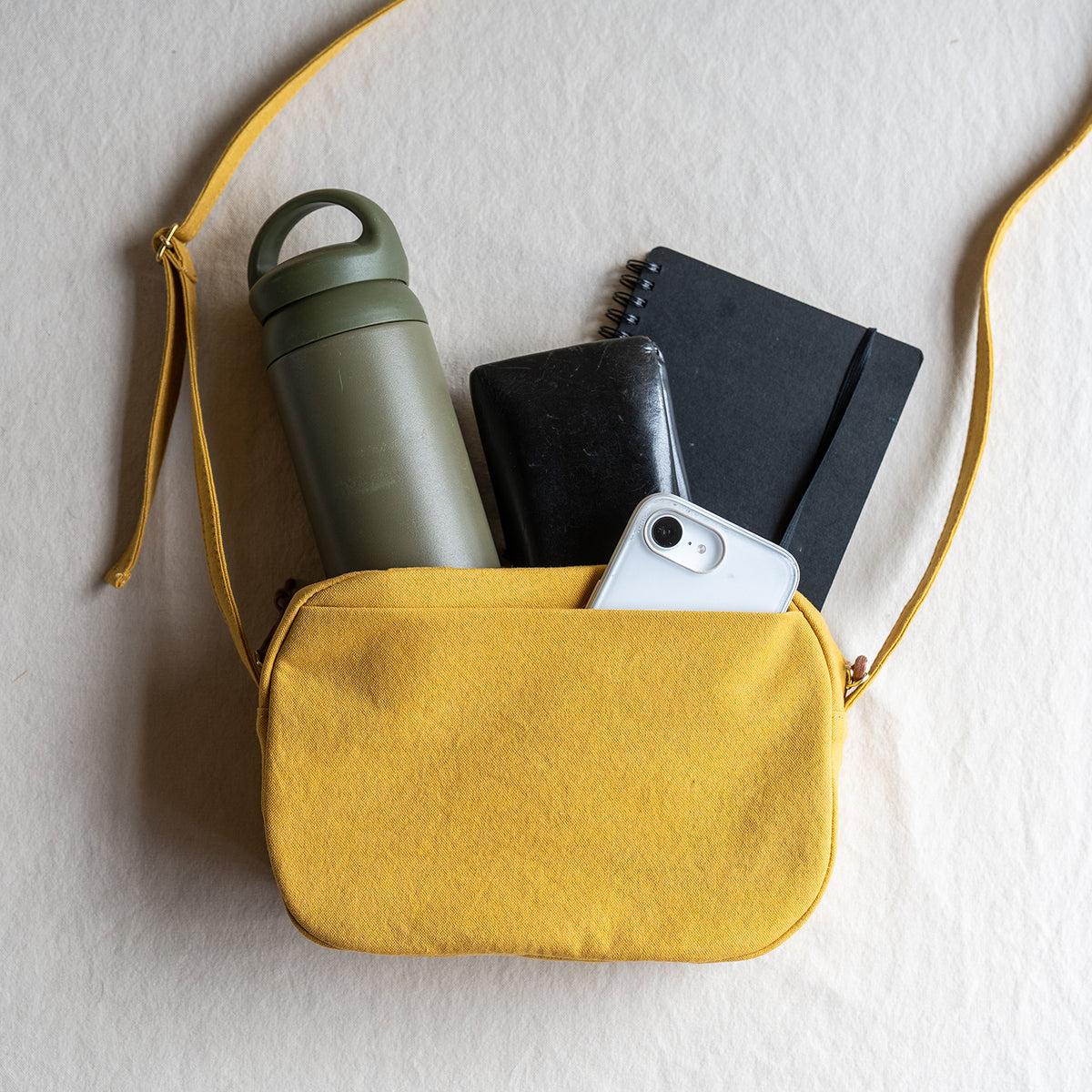 NEW POCHETTE - mustard -