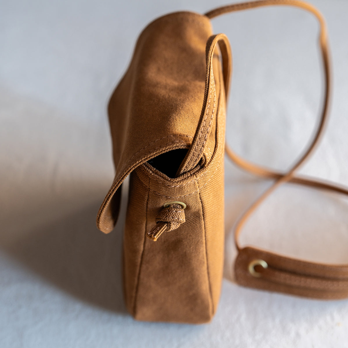 POCKET SHOULDER - camel -