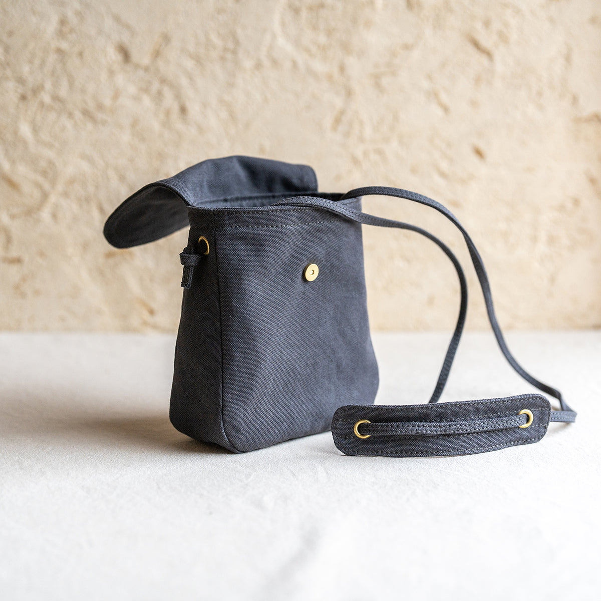 POCKET SHOULDER - charcoal gray -