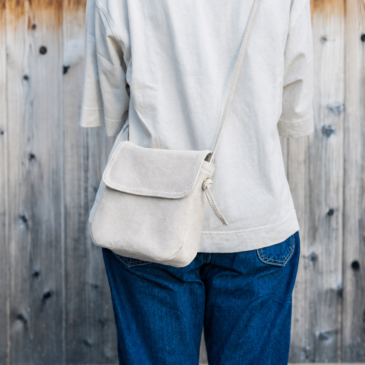 POCKET SHOULDER - ivory -