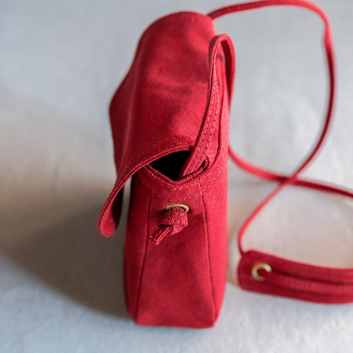 POCKET SHOULDER - red -