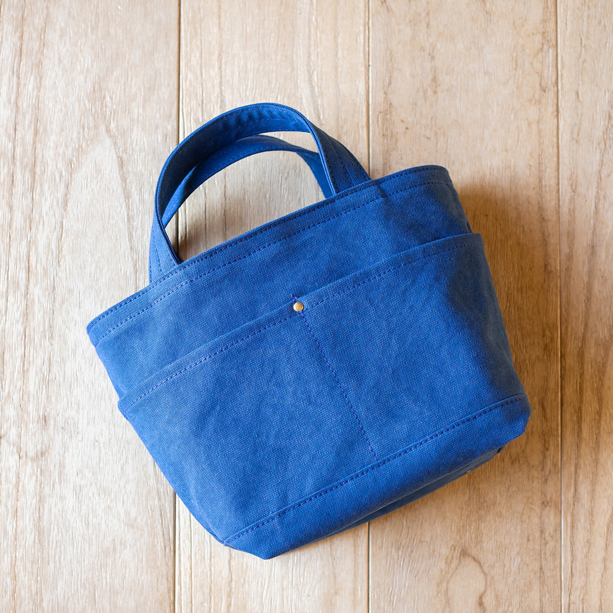 POCKET TOTE - indigoblue -