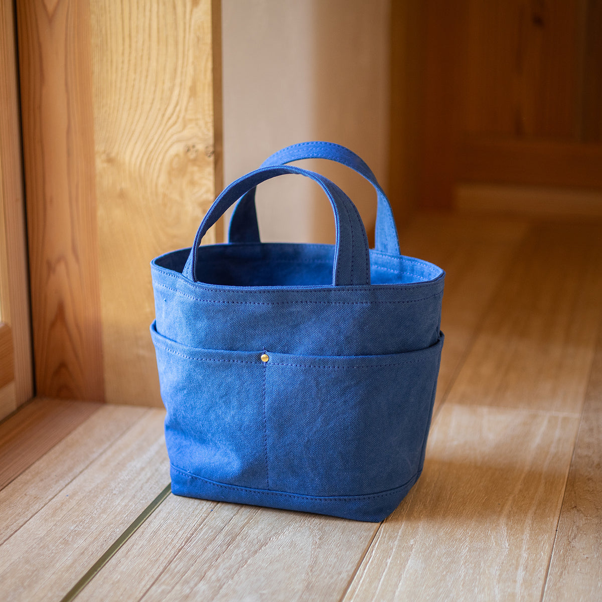 POCKET TOTE - indigoblue -