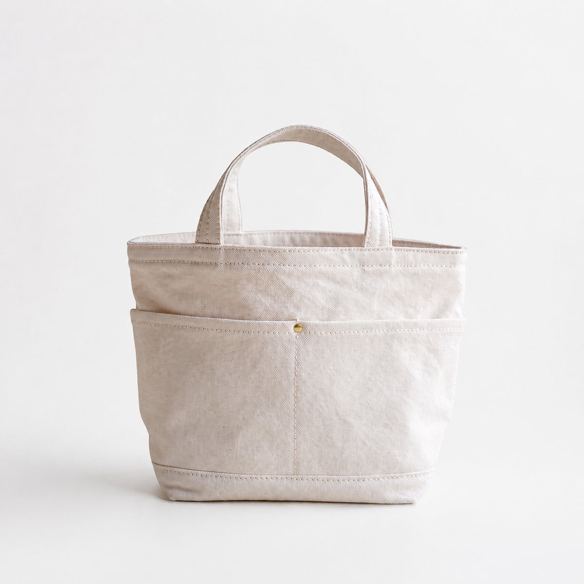 POCKET TOTE - ivory -