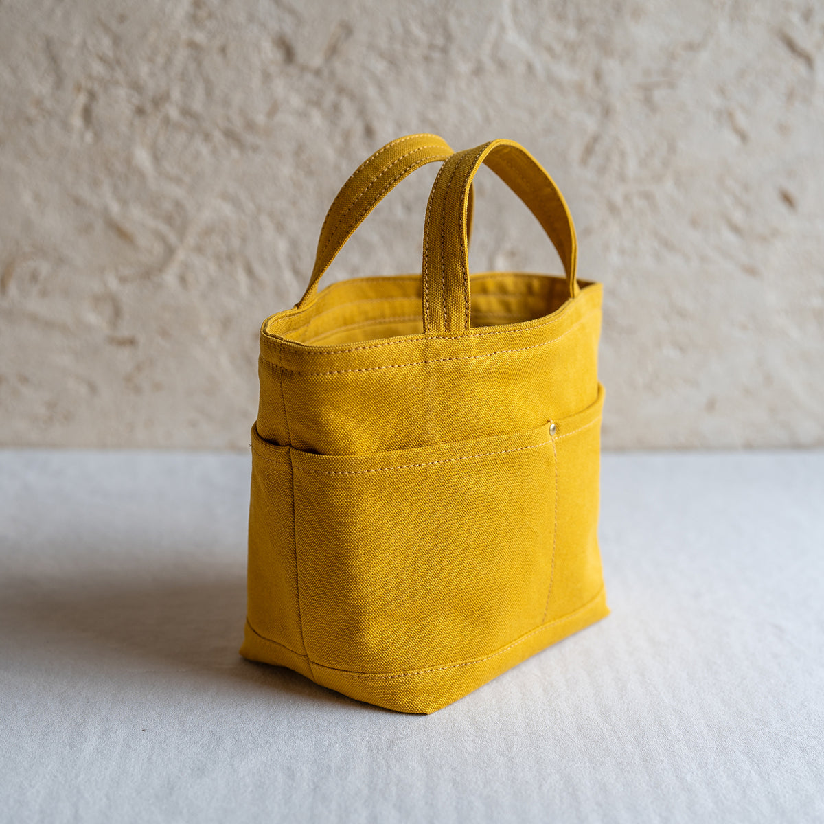 POCKET TOTE - mustard -