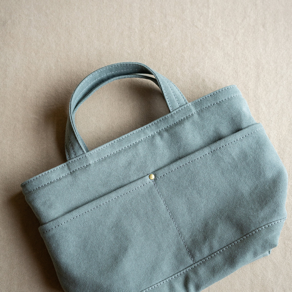 POCKET TOTE - sage -