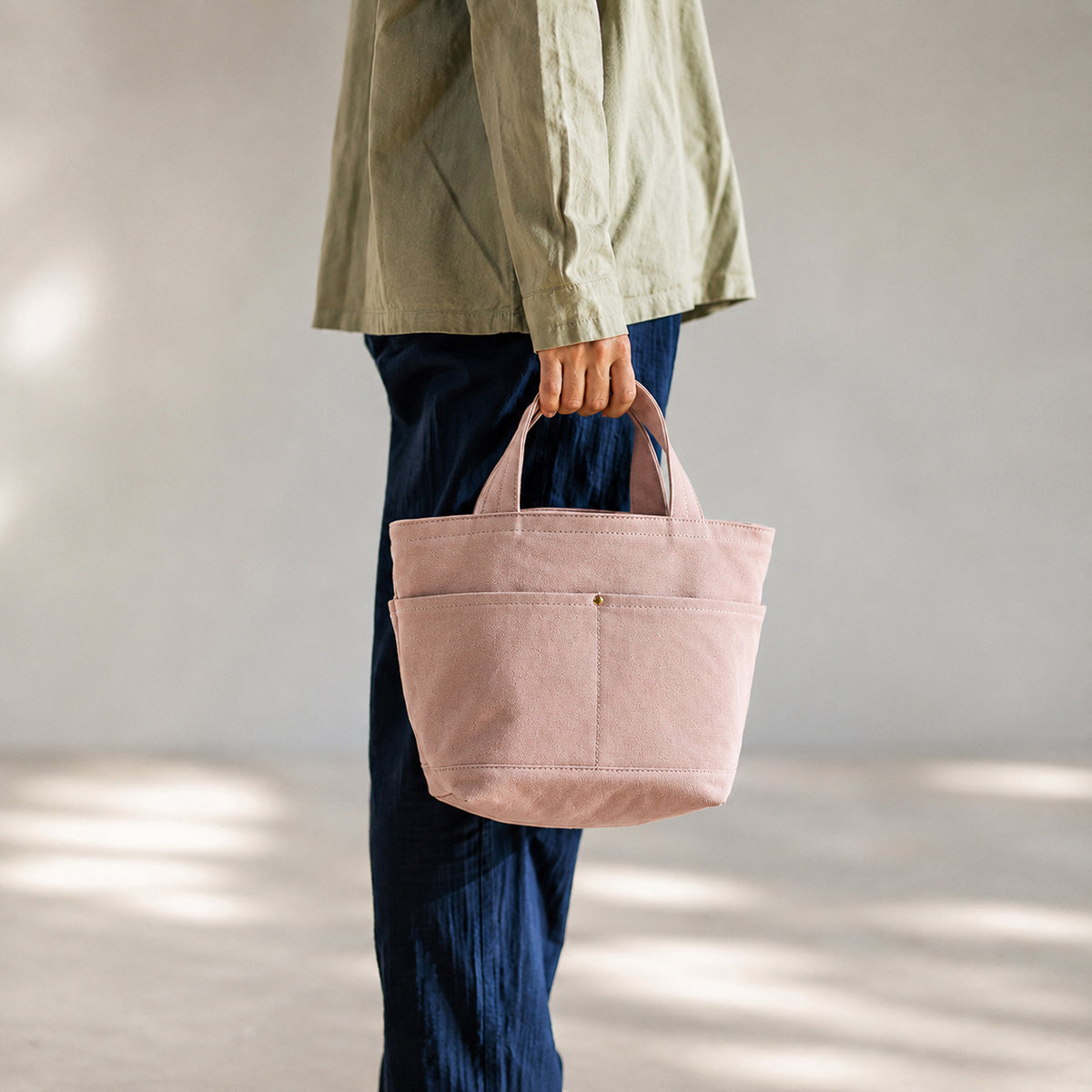 POCKET TOTE - smorkypink -