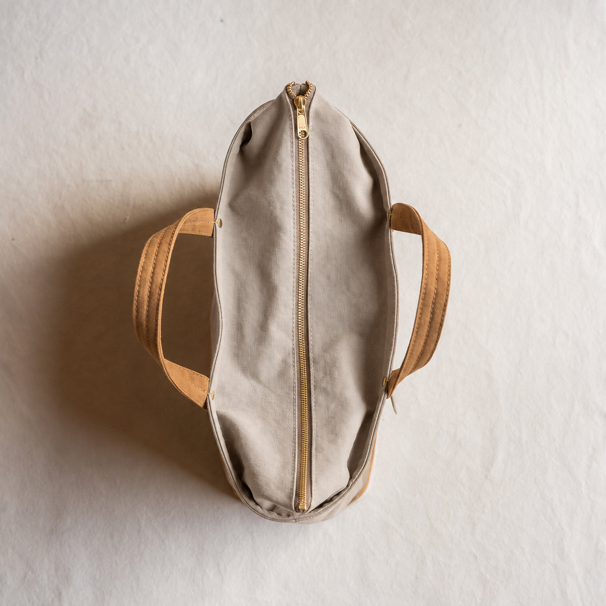 STANDARD TOTE Bi-color(beige×camel)