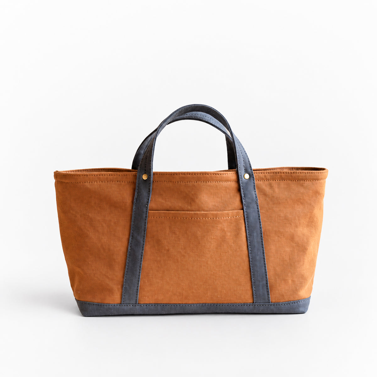 STANDARD TOTE Bi-color(camel×charcoal gray)