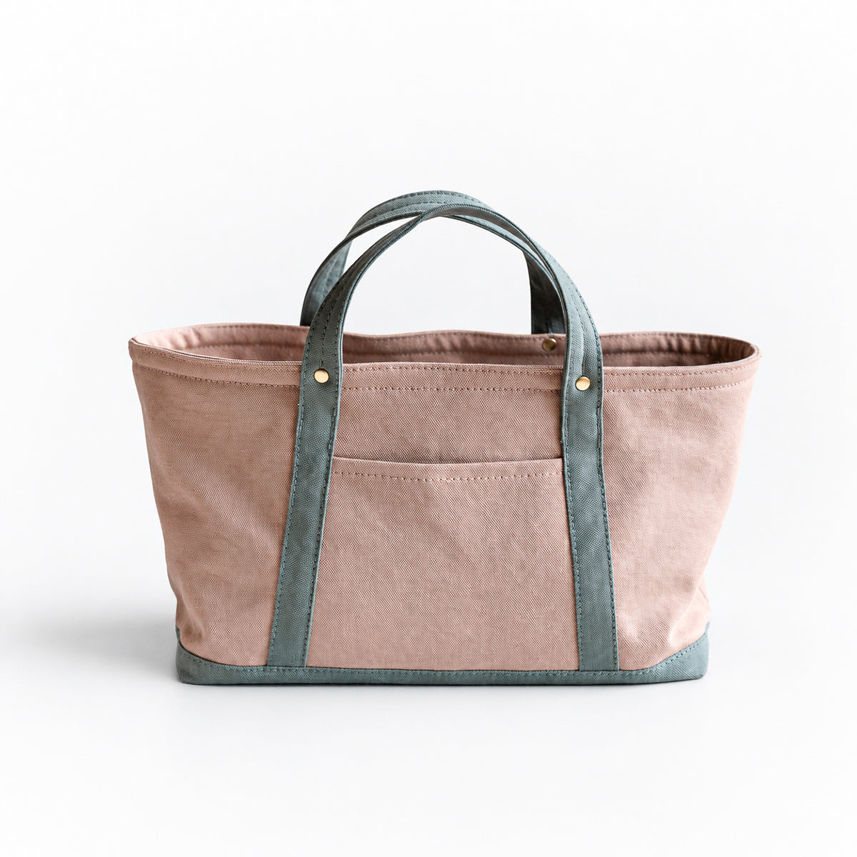STANDARD TOTE Bi-color(smorkypink×sage)