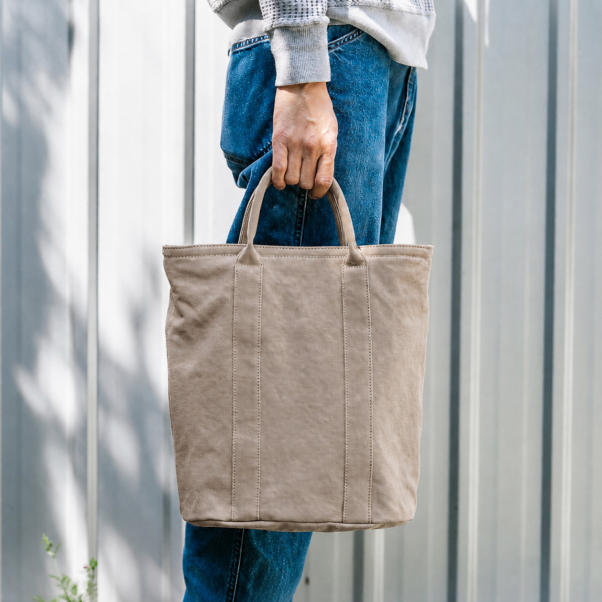TATENAGA TOTE - beige -
