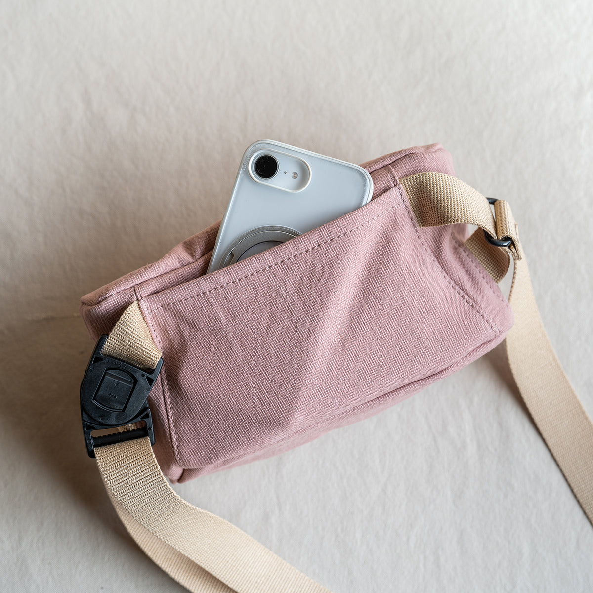 CANVAS POCHETTE - pink -