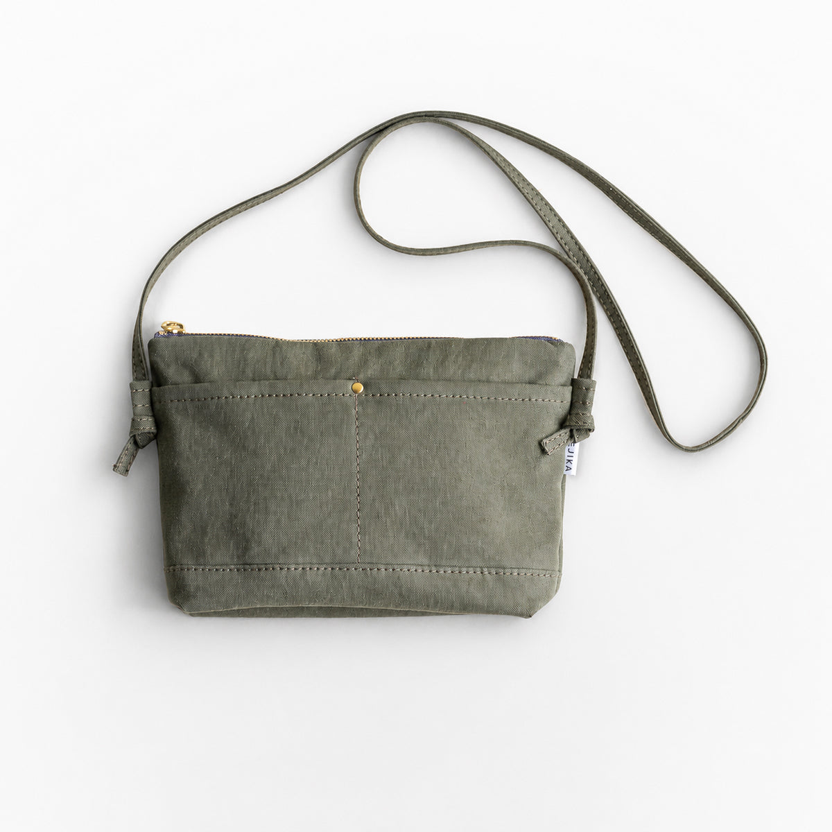 CANVAS POUCH - khaki -