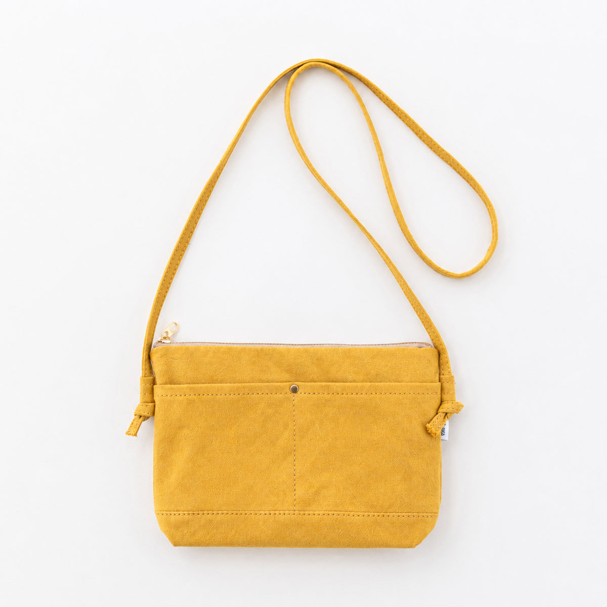 CANVAS POUCH - mustard -