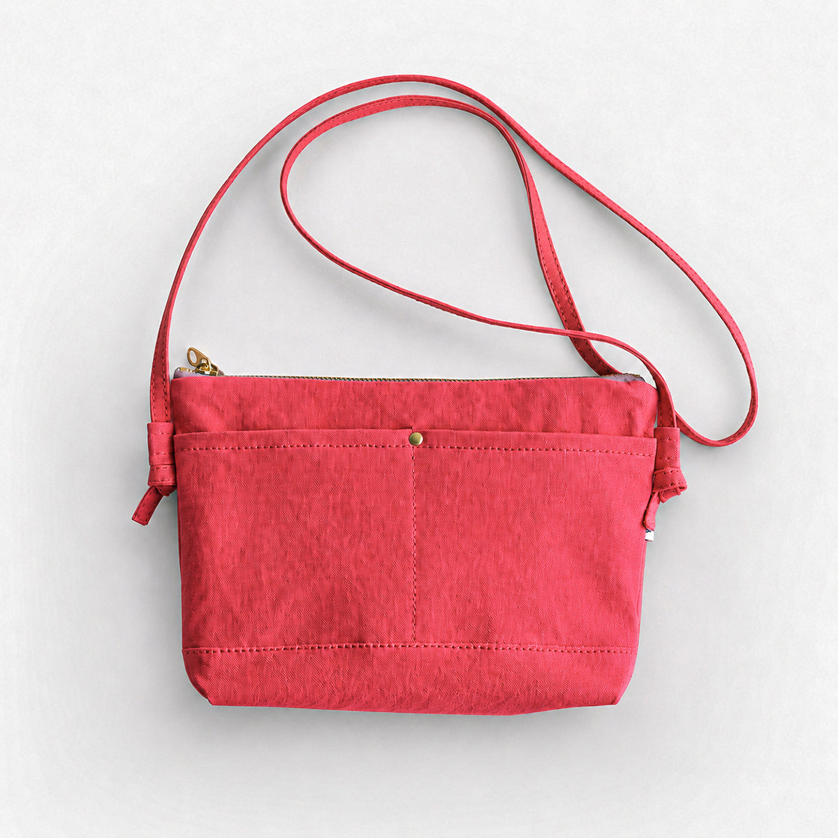 CANVAS POUCH - red -