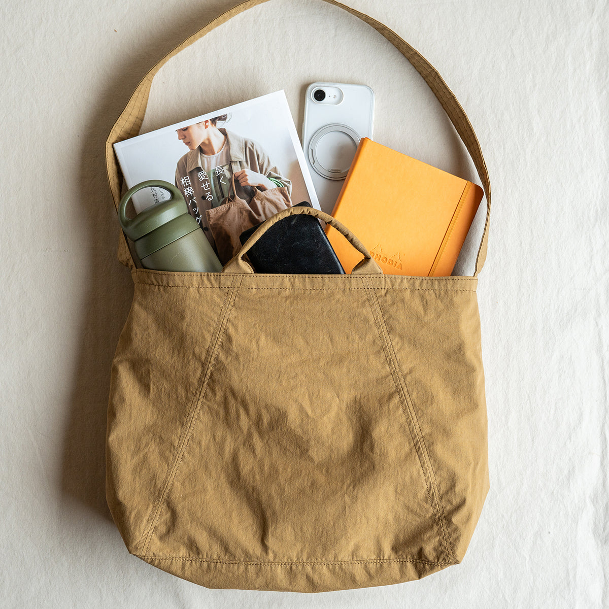 C/N Utility BAG - mocha brown -