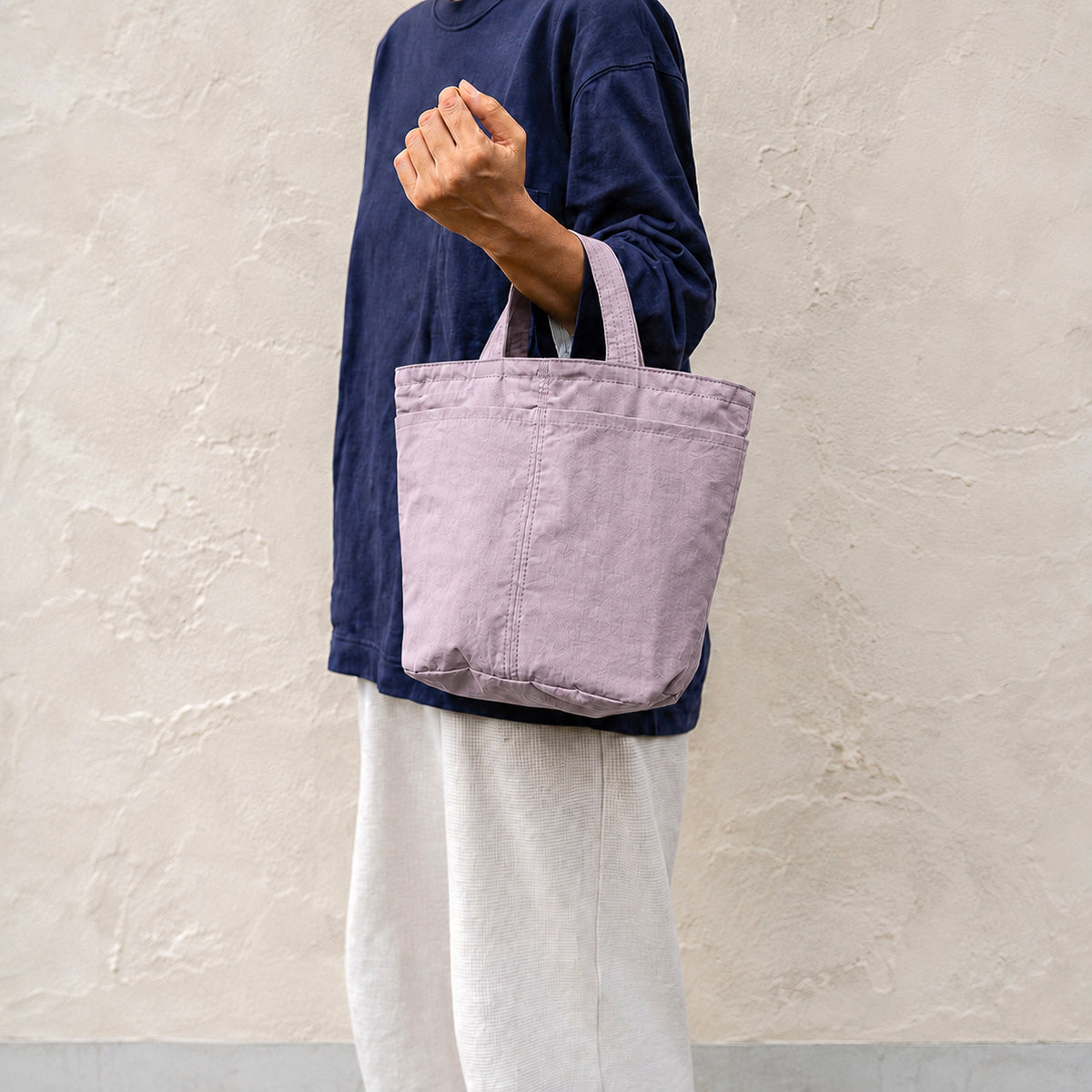 C/N bucket tote - pink -