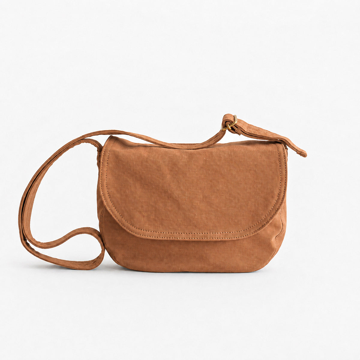 FLAP SHOULDER - camel -